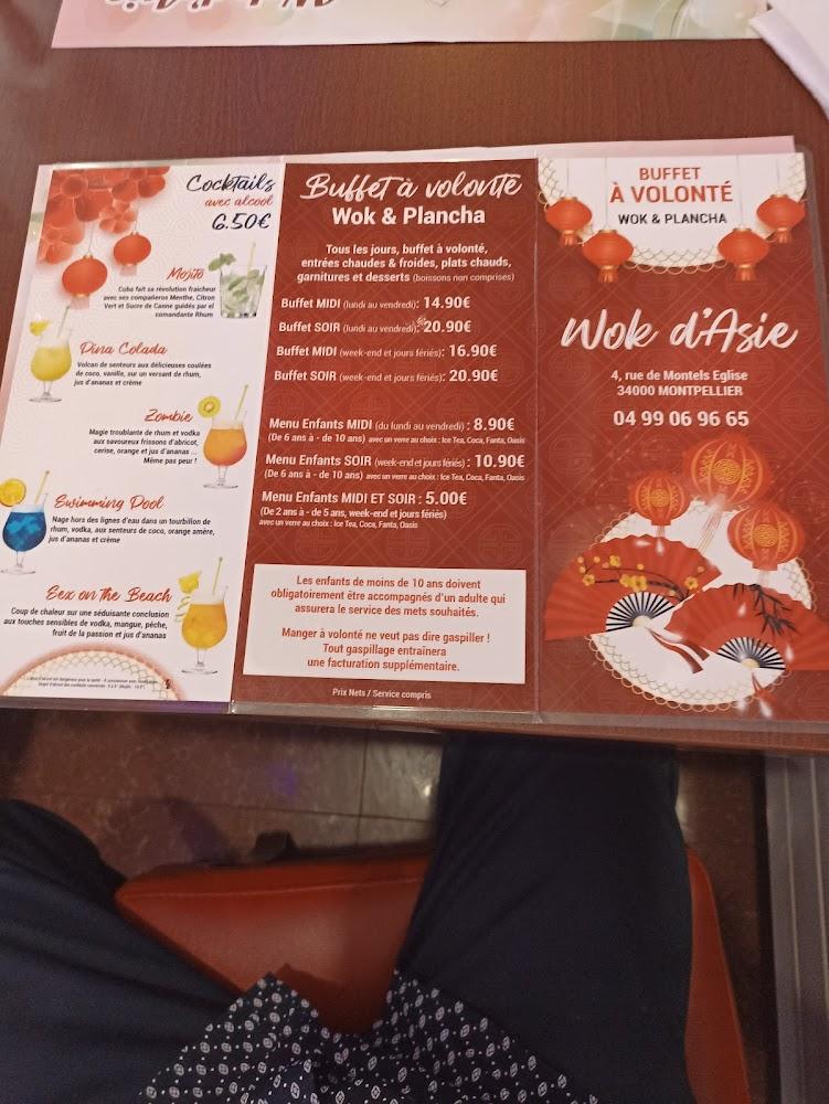 WOK D'ASIE - Menu Image 4